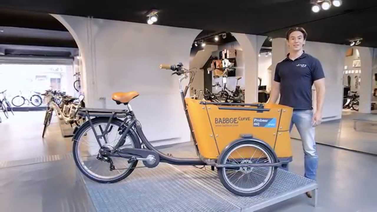 Babboe Curve - bakfiets YouTube