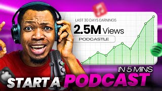 Podcasting In 2024! | Ultimate Guide To Starting Your Podcasting Journey  Podcastle Review