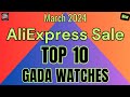 Aliexpress sale march 2024 top 10 gada watches  go anywhere do anything