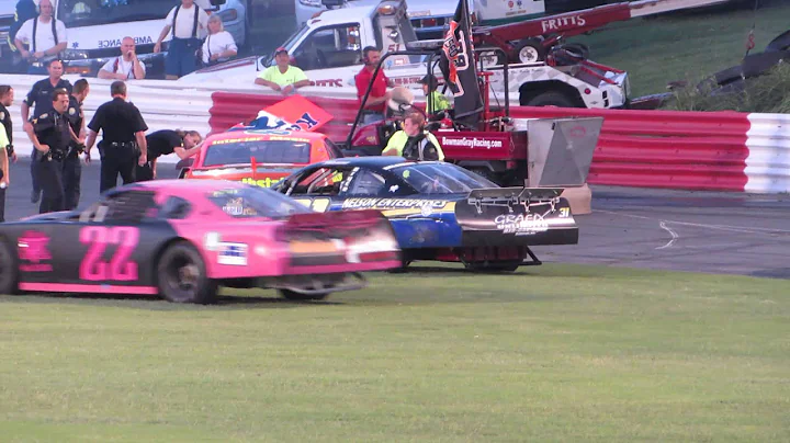 Bowman Gray Stadium Kenny Bost and Noah Triplett