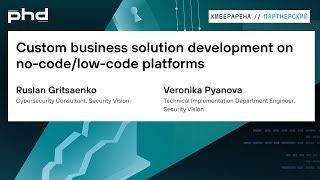 Custom business solution development on no codelow code platforms
