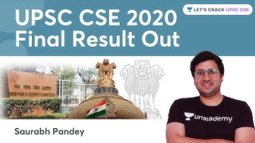 UPSC 2020 Civil Services Results Announced | UPSC CSE | Let