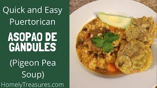 Easy Asopao de Gandules Puerto Rico