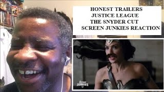 Honest Trailers:Justice League - The Snyder Cut Screen Junkies Reaction