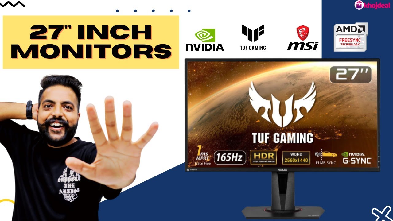 Best 27 Inch Monitors for Computer In India 2021 Best for Gaming & Graphics Design Asus, LG