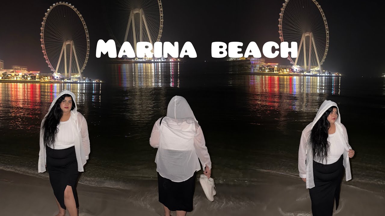 Marina Beach Day 🌊 | Apartment Cleaning & Evening Out