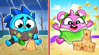 poor vs rich song mod kids song nursery rhymes baby zoo