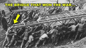 American Engineers Built a Bridge in 12 Hours and Changed the Course of an Entire Battle