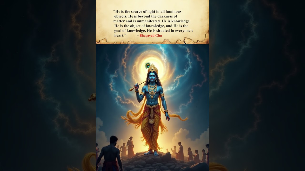 Lord Krishna: The Divine Light of Wisdom 