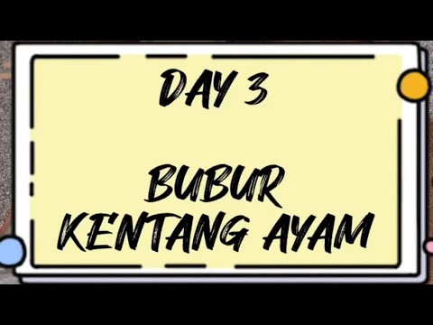 Resep Bubur Kentang Ayam Untuk Bayi