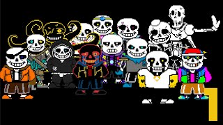 Every Sans AU (Part 1)