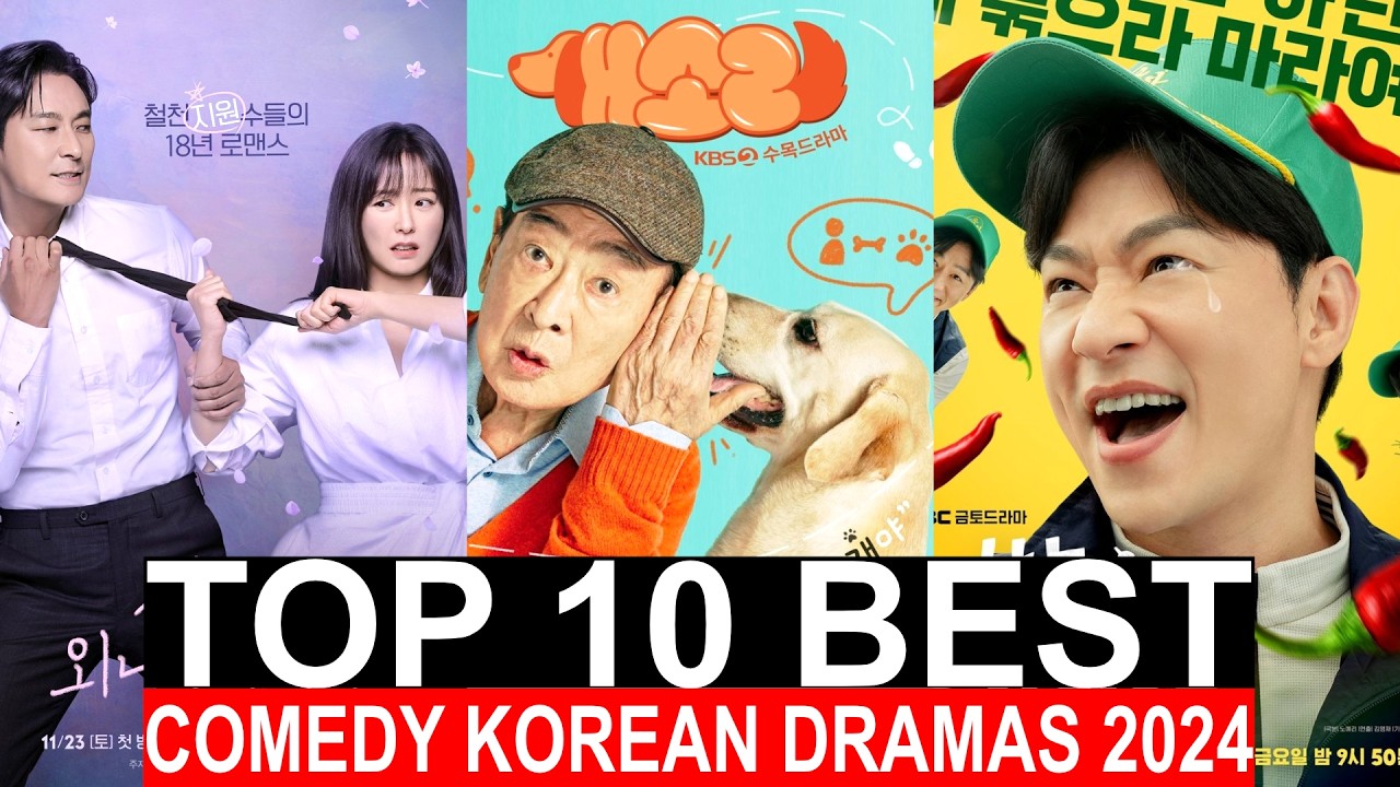 Top 10 Best Comedy Korean Series 2024 | Funny Kdramas To Watch On