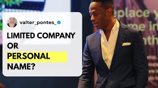 Limited Company or Personal Name The real answer might surprise you