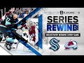 Seattle knocks out the champs  series rewind  kraken vs avalanche