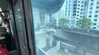 SBS Transit Mitsubishi Crystal Mover C810 (V07/V22): Sengkang to Layar (CW). 