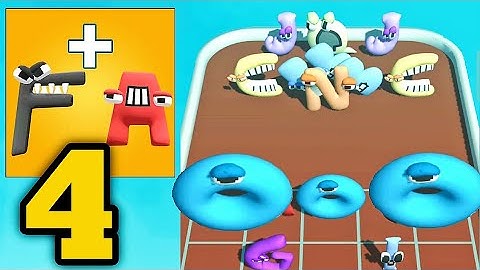 Merge Alphabet Lore Run Mr. ⭕ Gameplay Part 4