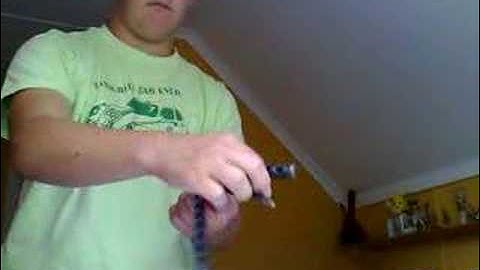 Balisong tutorial(With slowmo) Middleindex 2 variation:)