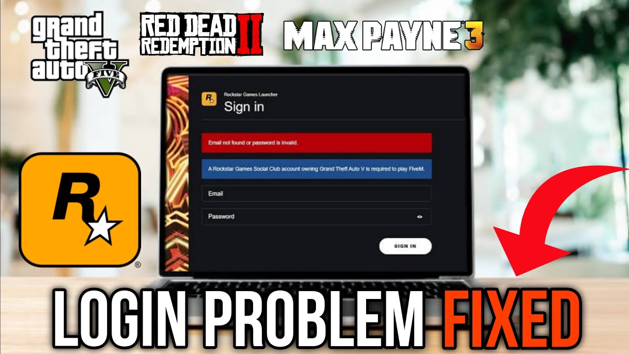 Rockstar Games Launcher Login Problem Fix Fix Rockstar Games Launcher