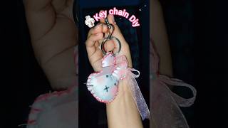 Diy Keychain / Cute keychain🦋✨ / diy homemade keychain 🥰 #diy #bunny  #trendingshorts #viral #shorts