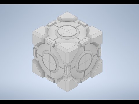 [Inventor] Portal Companion Cube