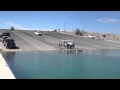 Truck rolls in to water Lake pleasant boat launch
