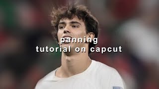 panning tutorial on capcut ( updated )