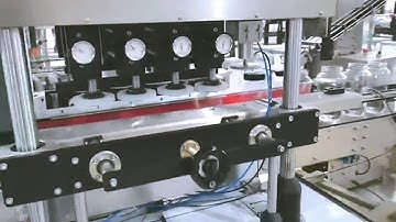 Jars capping machine high speed bottles capper automatic with caps lifting sort feeding system