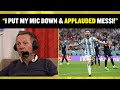 &quot;I PUT MY MIC DOWN &amp; I APPLAUDED!&quot; 😍 Stuart Pearce was in awe of Messi&#39;s performance vs Croatia!