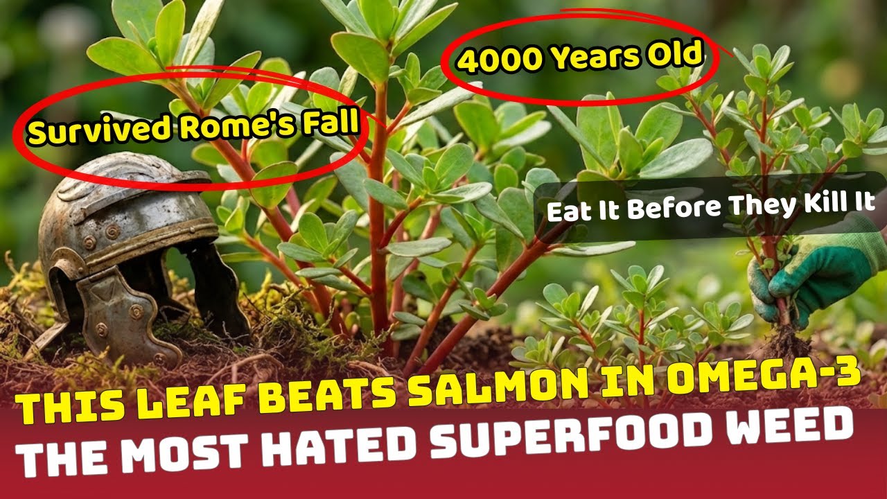 This “Weed” Has More Omega-3 Than Salmon — And You’re Killing It Every Day | Clean Eating