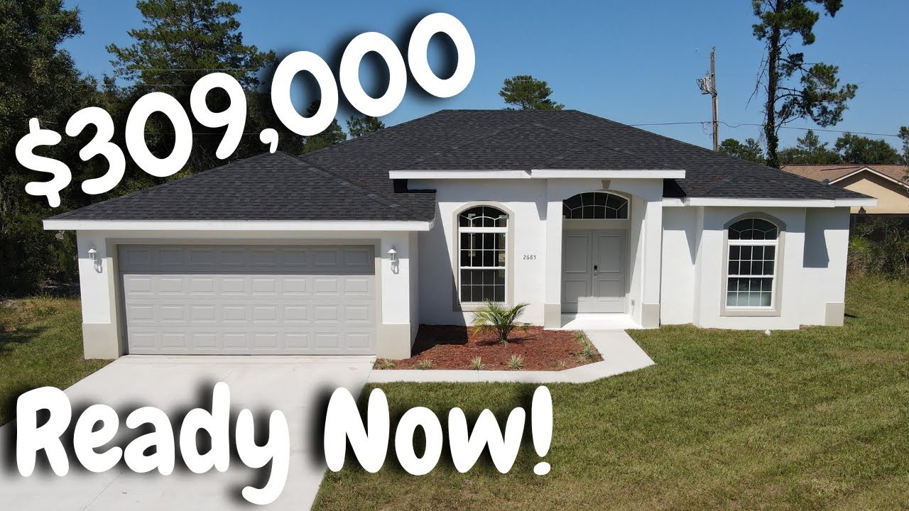 299K Brand New Move In Ready Home For Sale in Marion Oaks Ocala
