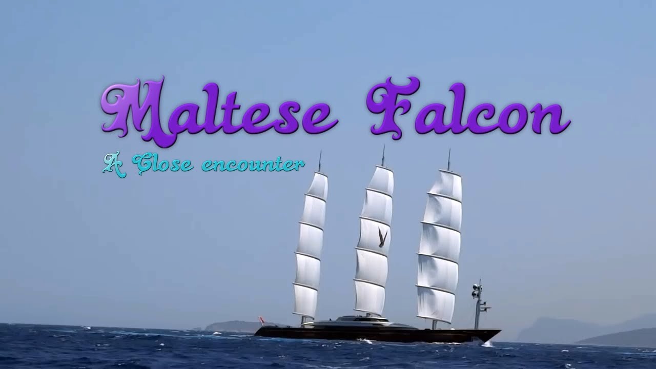 Maltese Falcon, a close encounter - Sailing Kejstral Adventures S01E16