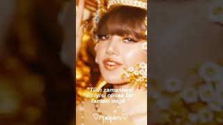 -Lalisa Türkçe Çeviri- (Short) -M #kpopiess #lalisa #shorts