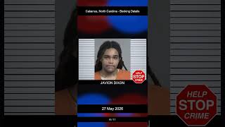 Cabarrus, North Carolina Booking Records - 27 May 2026