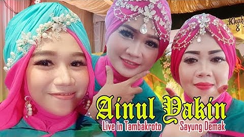 Gelisah terbayang Dosaku | Yakin | Qosidah El Wafda Live in Tambakroto