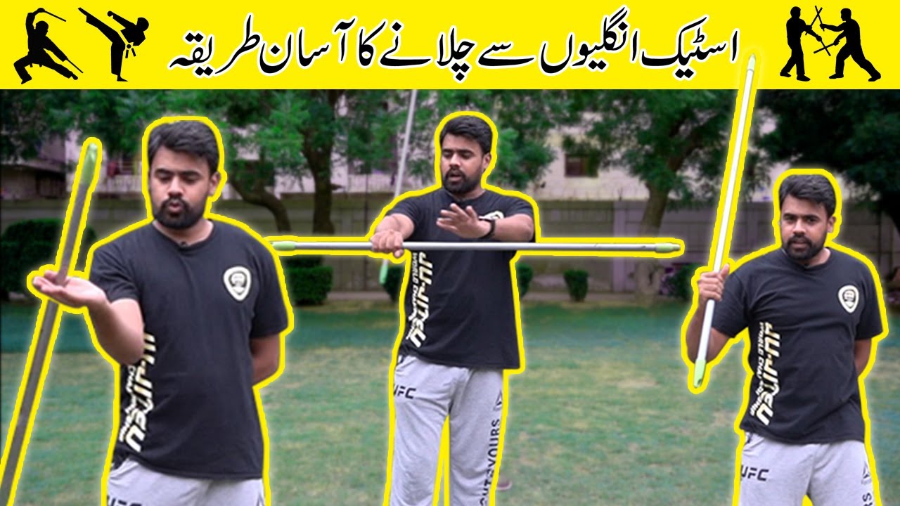 How To Spin Stick On Fingers Combat Weapons Training by Abu