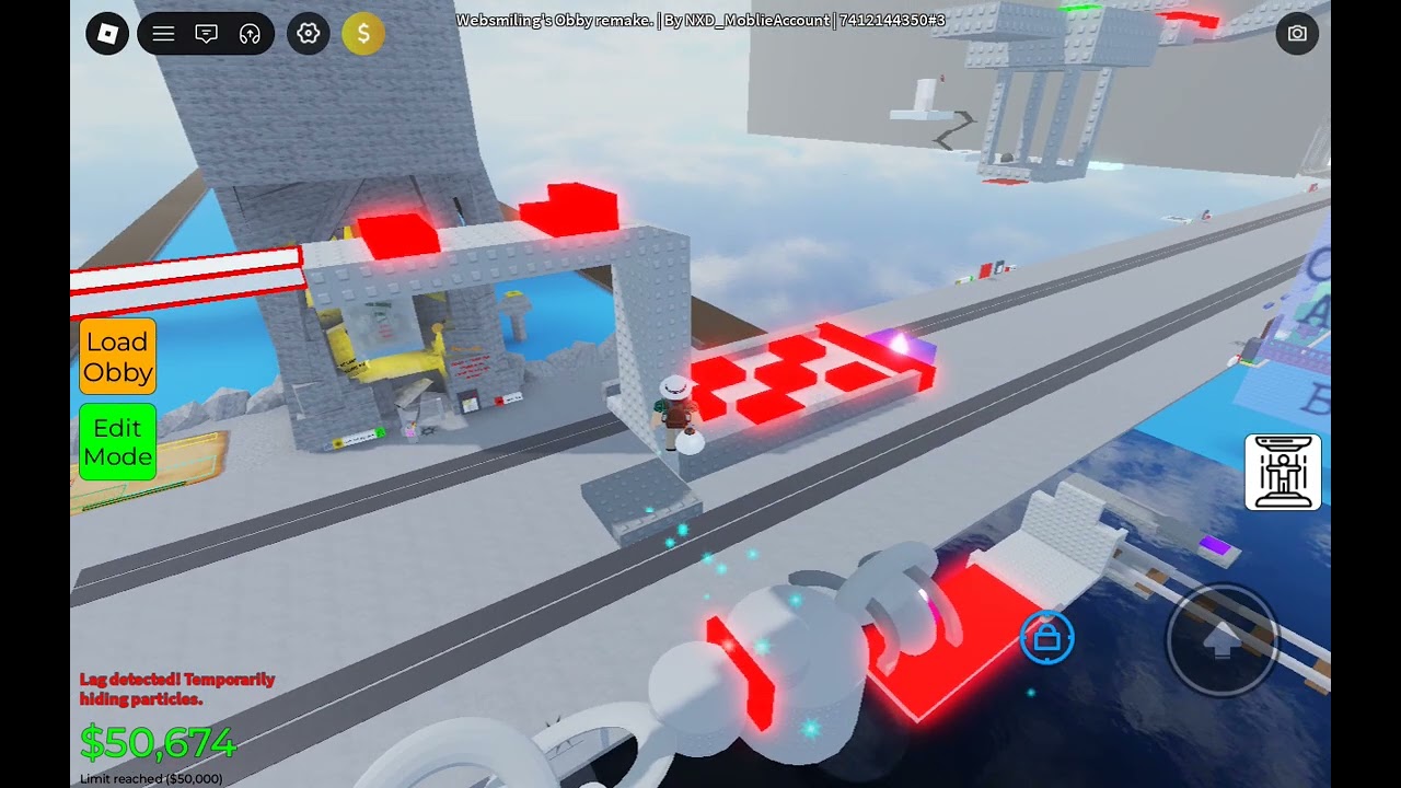 (Web of the course.) A Obby Creator Origin and Remake Comparison.