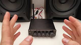 Fosi Audio BT30D - TPA3116D2 2.1 Channel Amplifier (Active & Passive Sub output)