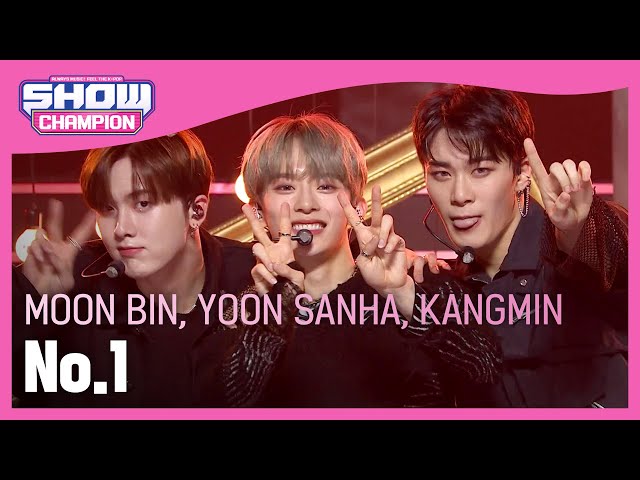 SPECIAL STAGE]MOONBIN,YOONSANHA,KANGMIN-No.1(딴콩민(문빈,윤산하