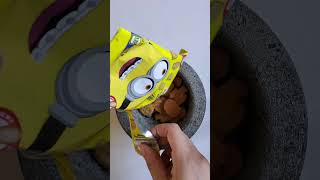 Minions Cookie Smash, Very Yummy Candy with Fant Flyer #asmr #shorts #smash #satisfying screenshot 5