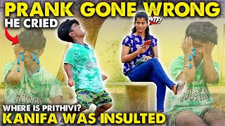 “PRANK GONE WRONG” - Kanifa Was Insulted💔Where is PRITHIVI? 🥲 @Nellai360