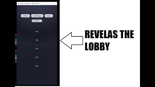 Tired of inters in your team just Use this APP to know what to dodge