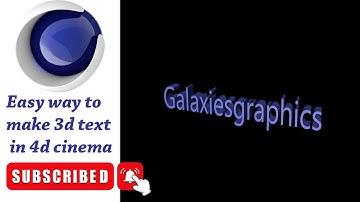 cinema 4d tutorial | 3d Text in cinema 4d | 4dcinema tutorial for beginners class 1