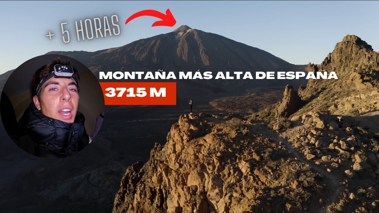 Subimos la MONTAÑA más ALTA de España | Teide 3715m - YouTube