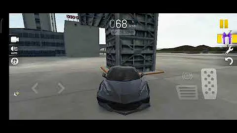 Daina and Roma playing extreme car driving simulator game | part-2