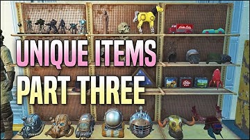Decorating with Unique Items (Part 3) 🍼 Fallout 4 No Mods Shop Class