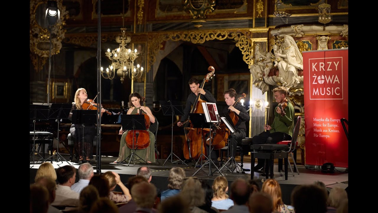 Antiphonies for string nonet by Garth Knox at Krzyzowa Music Festival
