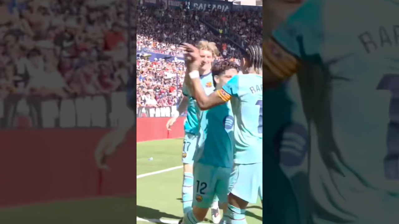 El gol de Xavi Espart vino de una posesión larguísima del Barça