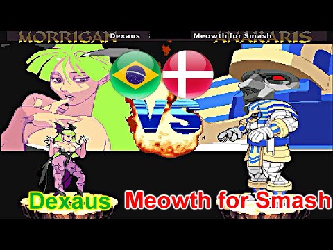 Vampire Hunter - darkstalkers' revenge - Dexaus vs Meowth for Smash