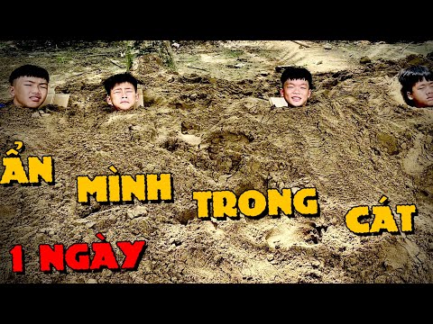 Anh Ba Phải | Thử Thách Người Cuối Cùng Ngâm Mình Trong Cát | buried in the sand