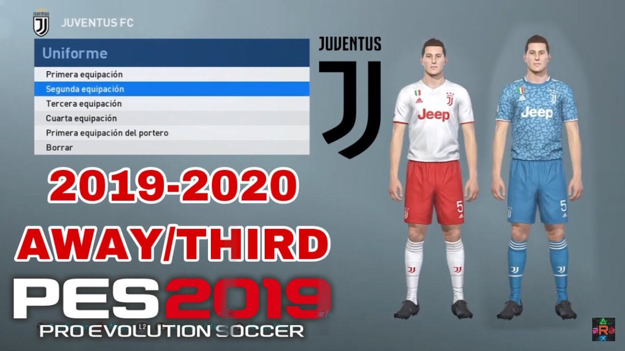 Pes 2019 Kit Juventus 2019 2020 Awaythird Iamrubenmg